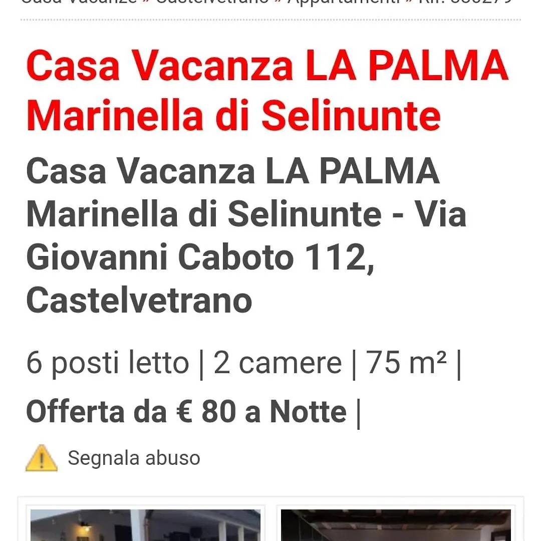Casa Vacanza La Palma One Marinella Di Selinunte One 0*,  意大利